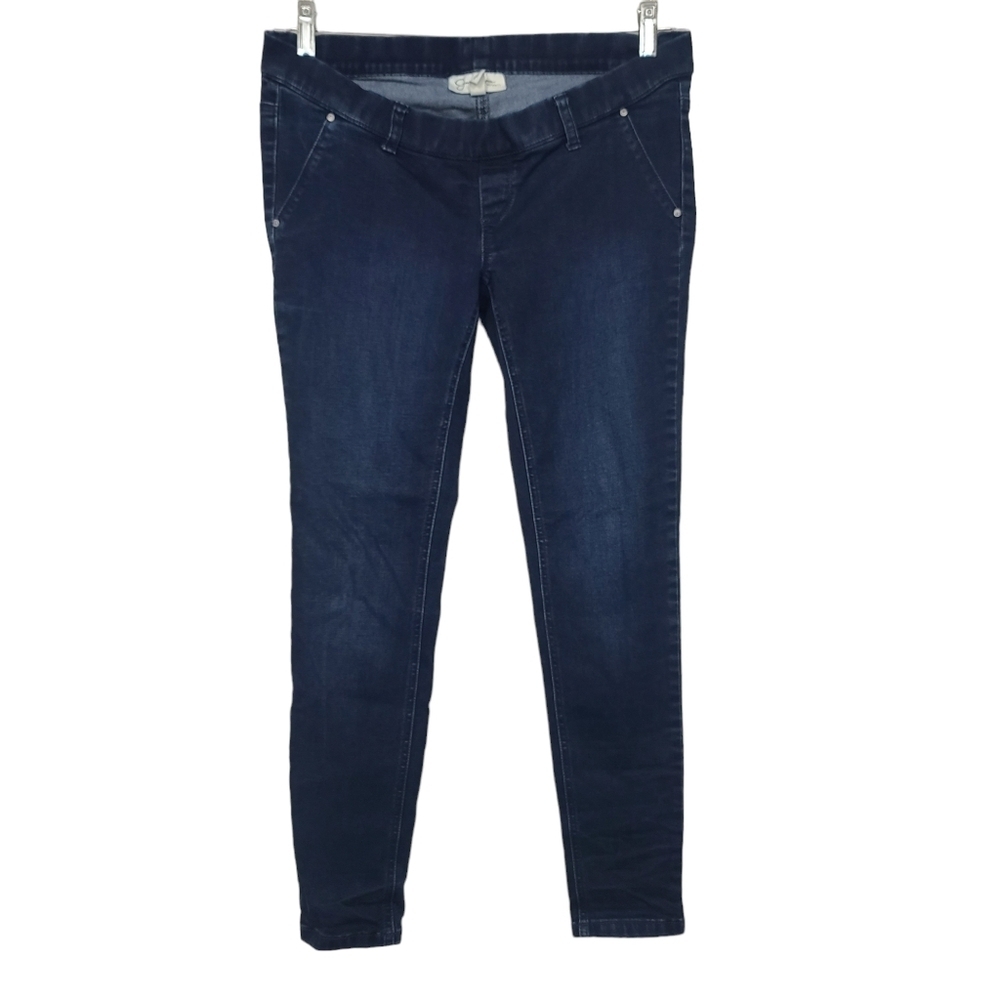 Jessica Simpson Maternity Blue Denim Jeggings M